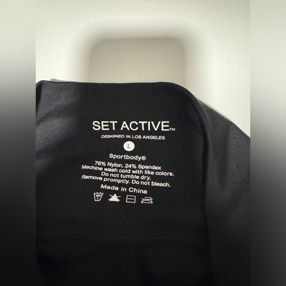 SET Active Sportbody Black Leggings - Picture 2 of 3